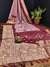Imposing Kanjivaram Silk Saree Light Pink Color Saree